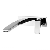 Rush Wall Basin Set 230mm - Chrome